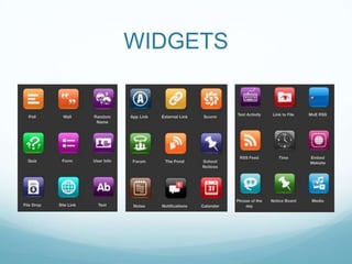 WIDGETS

 