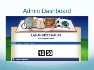 Admin Dashboard

 