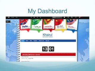 My Dashboard

 