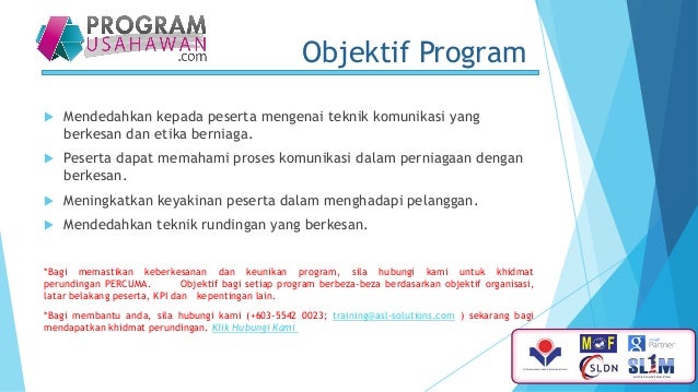 Kursus Komunikasi Berkesan Programusahawan Com