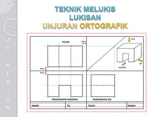 10mm
10mm
SISI
ATAS
HADAPAN
TARIKH
TAJUK
TG.
NAMA
PANDANGAN SISI
10mm
PANDANGAN HADAPAN
PELAN
 