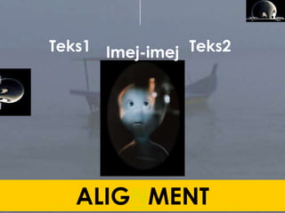 Teks1Teks2Imej-imejALIGNMENT