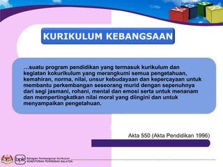 Bahagian pembangunan kurikulum dskp