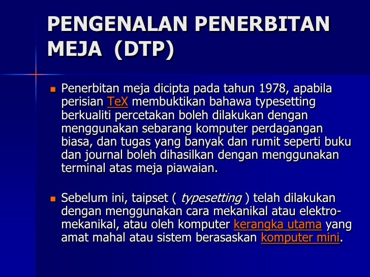 Kursus Penerbitan Meja DTP Microsoft Publisher faizar