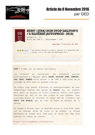 Article du 8 Novembre 2016
par GED