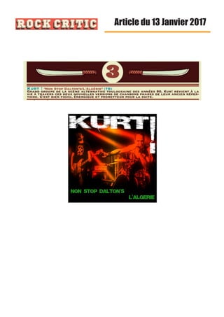 Article du 13 Janvier 2017