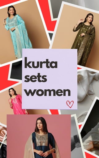 kurta
sets
women
 