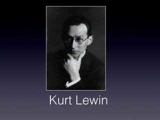 Kurt Lewin 