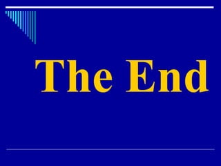 The End 