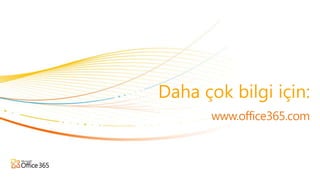 Çalışma arkadaşlarınız ile aynı belge üzerinde birlikte çalışın. 