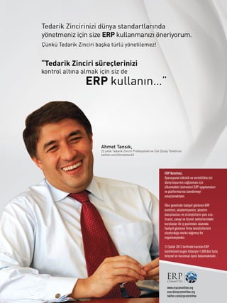 2012 TURKEY
Prof.Dr. Mehmet TANYAŞ
Tedarik Zinciri
Yönetimi
AKADEMİK
SERİ
 