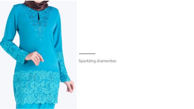  Koleksi Baju Kurung Moden Terkini  LovelySuri Koleksi  Lace