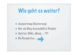 Kurzpraesentation Accessibility Blog Parade