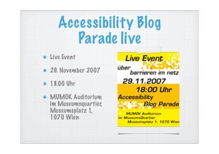 Kurzpraesentation Accessibility Blog Parade