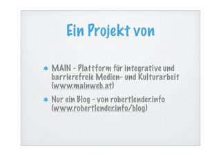 Kurzpraesentation Accessibility Blog Parade