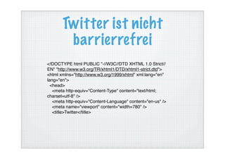 Kurzpraesentation Accessibility Blog Parade