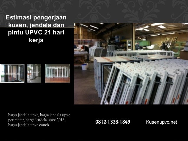 Kusen pintu upvc jakarta merk conch Kusen pintu upvc jakarta merk conch