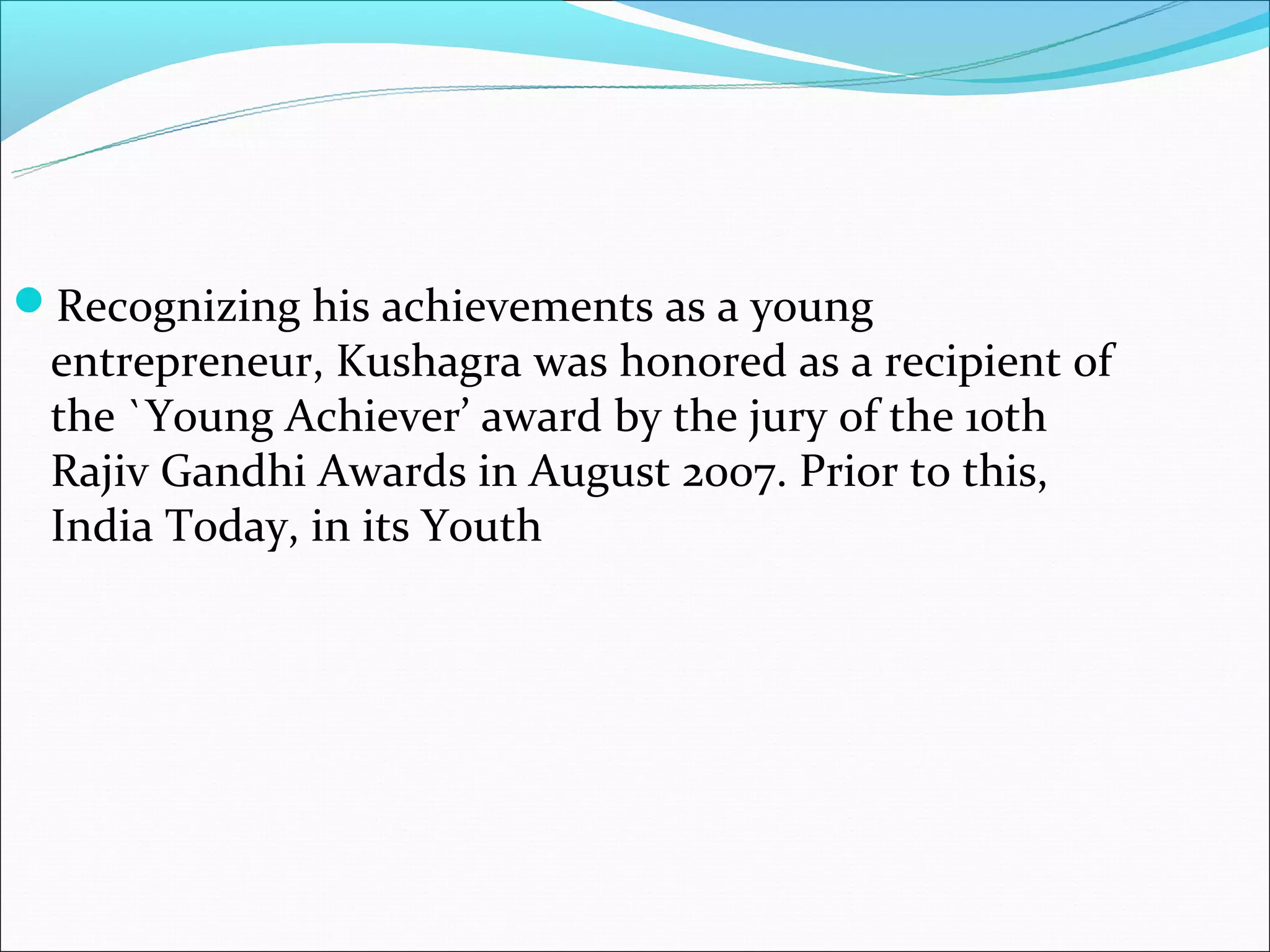 [kushagra bajaj]kushagra nayan bajaj kushagra bajaj PPT