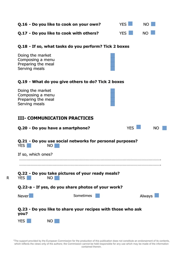 Kus Pro: Introduction - Positioning questionnaire | PDF