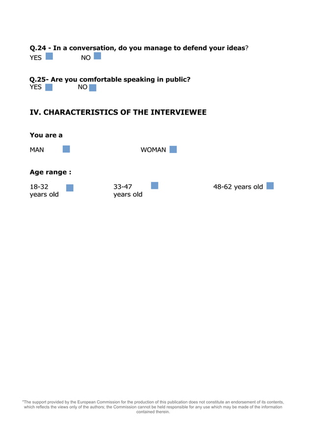 Kus Pro: Introduction - Positioning questionnaire | PDF