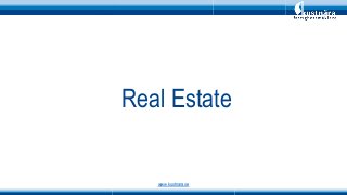 Real Estate
www.kustnara.se
 