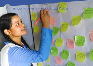 6 School Profiles - Hardoi, Uttar Pradesh
 