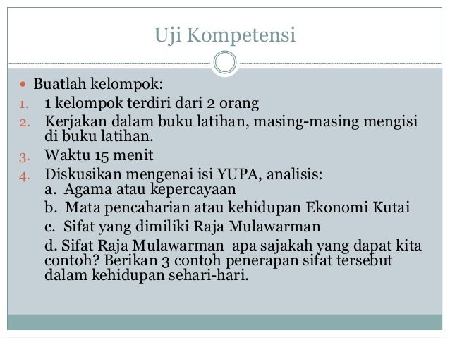 X Sejarah  Indonesia Kutai