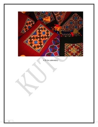 Java Print Design Kutch Craft Documentation - Kutch 2011 | DOCX
