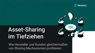 Asset-Sharing
im Tiefziehen
Wie Hersteller und Kunden gleichermaßen
von Sharing Mechanismen profitieren
 