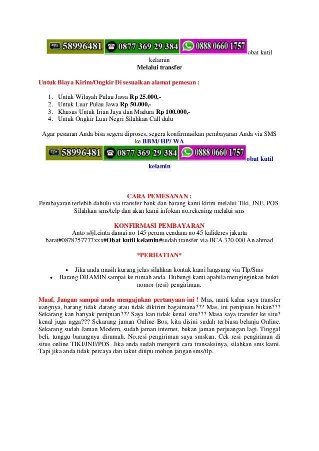 Kutil kelamin yang selalu muncul