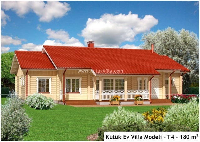 SerMimar Kütük Ev Villa Modelleri Katalog 2016