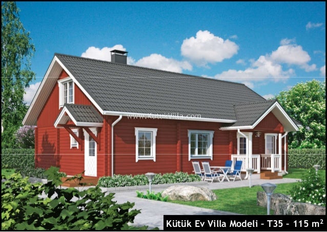 SerMimar Kütük Ev Villa Modelleri Katalog 2016