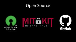 Open	
  Source	
  
 
