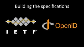 Building	
  the	
  speciﬁca3ons	
  
 