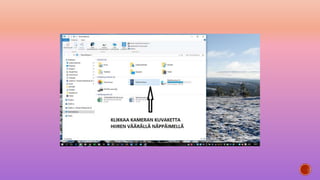 Kuvien tuonti windows 10