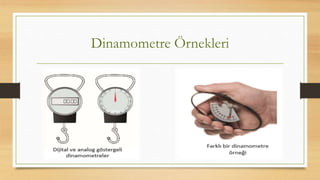 Dinamometre Örnekleri
 