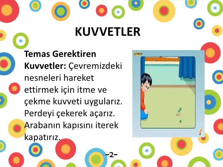 Itme Ve Cekme Kuvvetinin Cisimlere Etkisi Slaytyerim Slaytlar