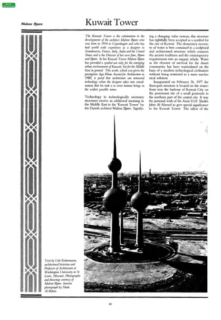 Kuwait   malene bejorg - kuwait towers