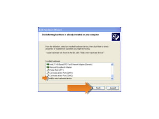 Installing Loopback Adapter | PPT
