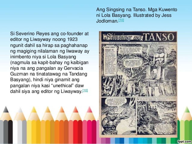 Book report na kwentong tagalog