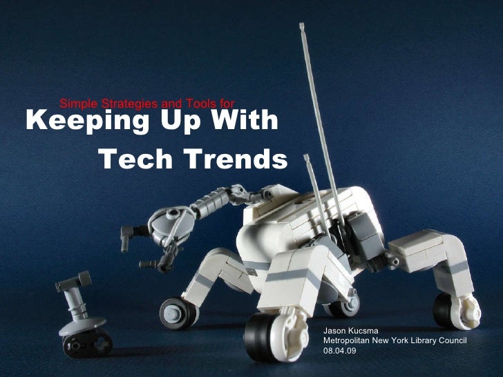 Keeping Up With Technology Trends for Librarians