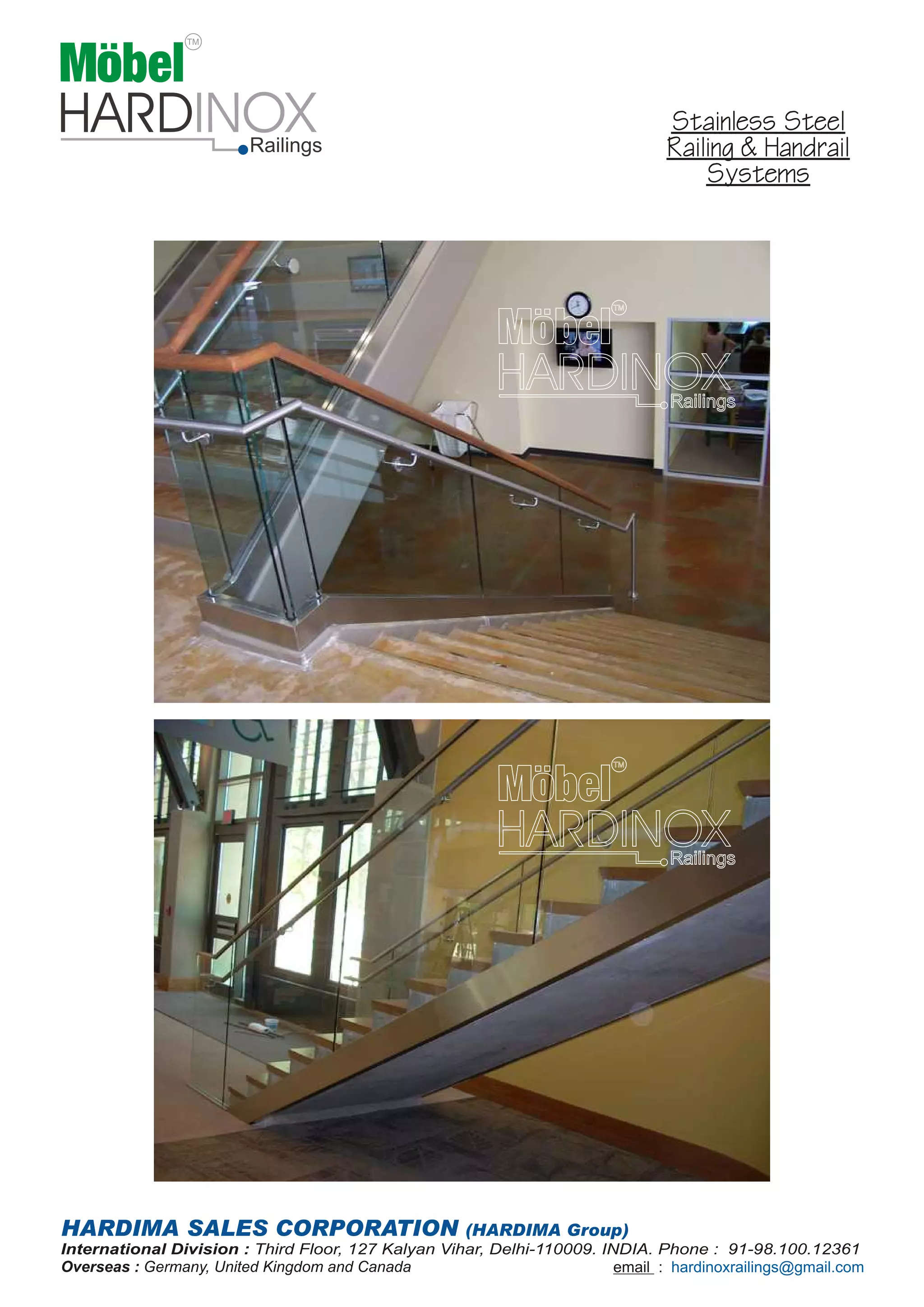 KV Hardinox Railings with Glass Catalog ver 14 PDF