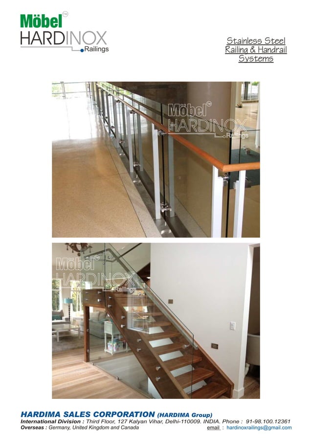 KV Hardinox Railings with Glass Catalog ver 14 PDF