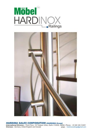 KV  Hardinox Railings with Glass Catalog  ver 14