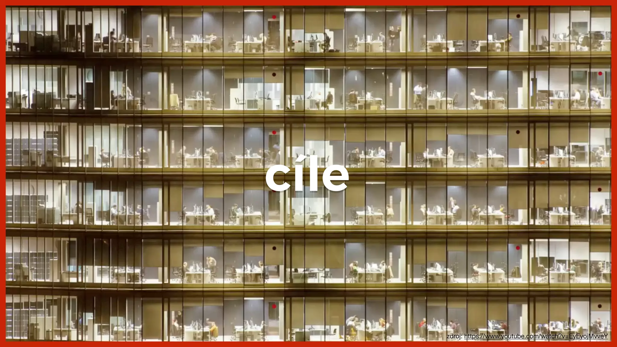 zdroj: https://www.youtube.com/watch?v=EyEyojMvveY
cíle
 