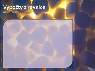 Složení látekMOLEKULA JAKO SMĚS