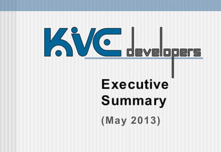 Executive
Summary
(July 2014)
 