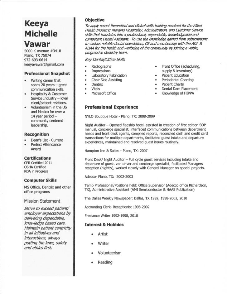 Executive resume writing services