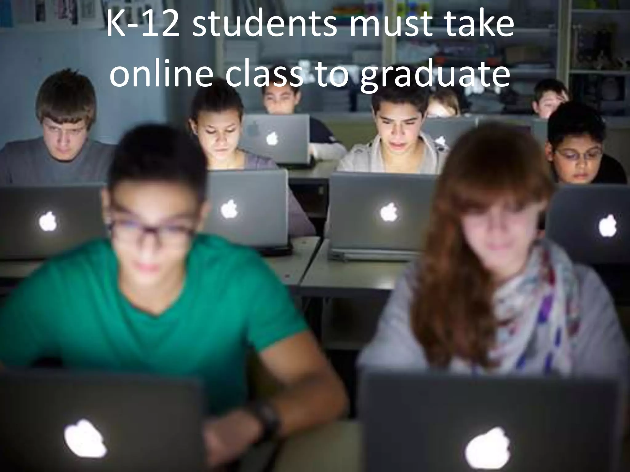 All students online all the time