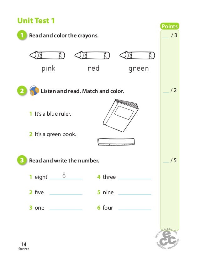 read and write the english